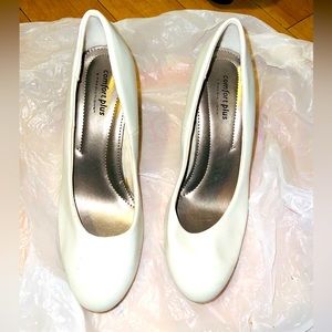 Comfort Plus White Stiletto Chic